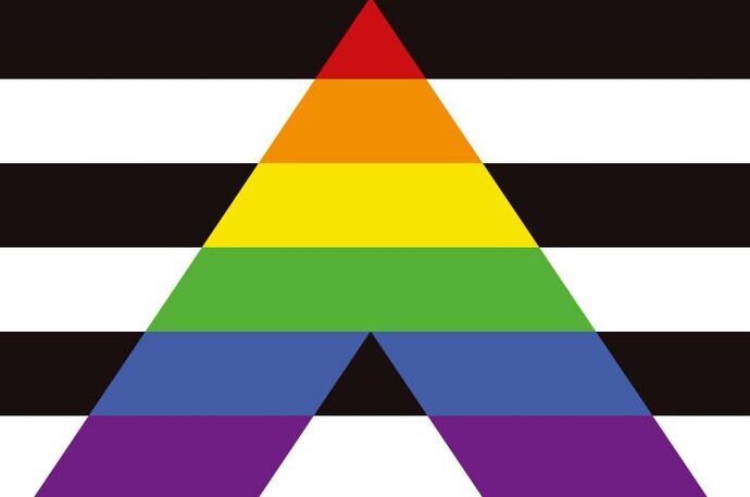 Straight Ally Pride Flag